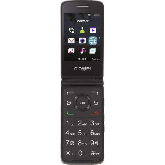 Tracfone Alcatel MyFlip Prepaid Phone