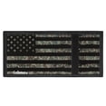 thumbnail image 4 of FUIALDOLG Trifold Card Wallet Camo American Flag Pattern Lightweight Coin Pockets for Outdoor, Stretch Polyester Slim Kids Trifold Wallet, 4 of 7