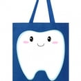 thumbnail image 3 of Inktastic Cute Tooth Tote Bag, 3 of 3