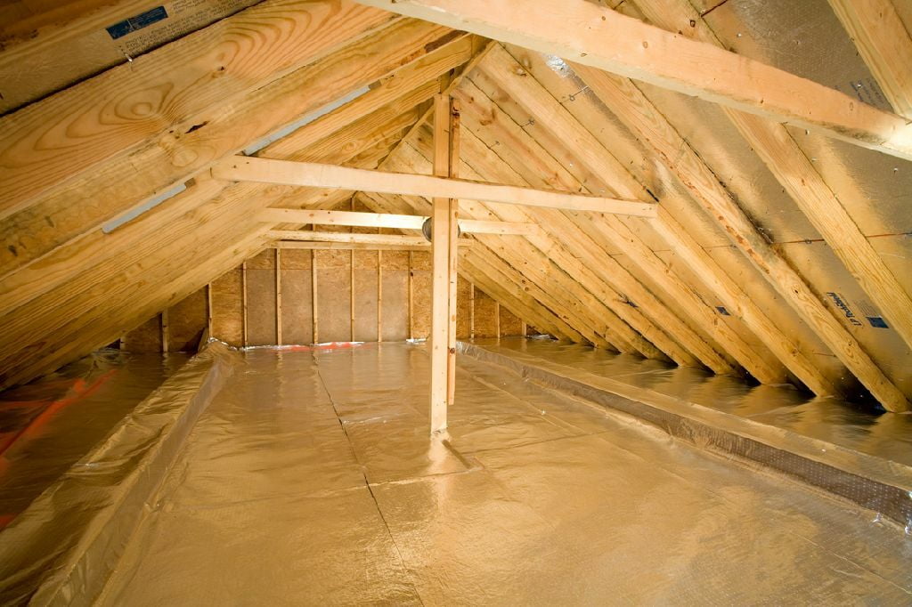 Details about   Radiant Barrier Attic Insulation 1000 4x250 sf Reflectivity of 99% Perforated 