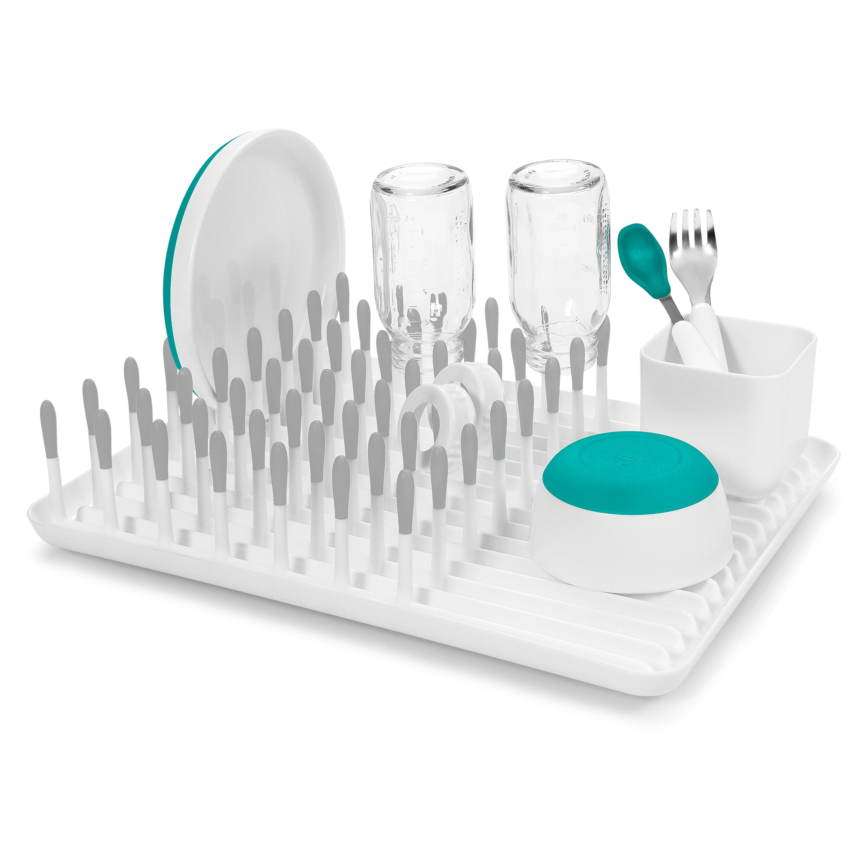 OXO Tot Bottle Cup Cleaning Set Gray Walmart