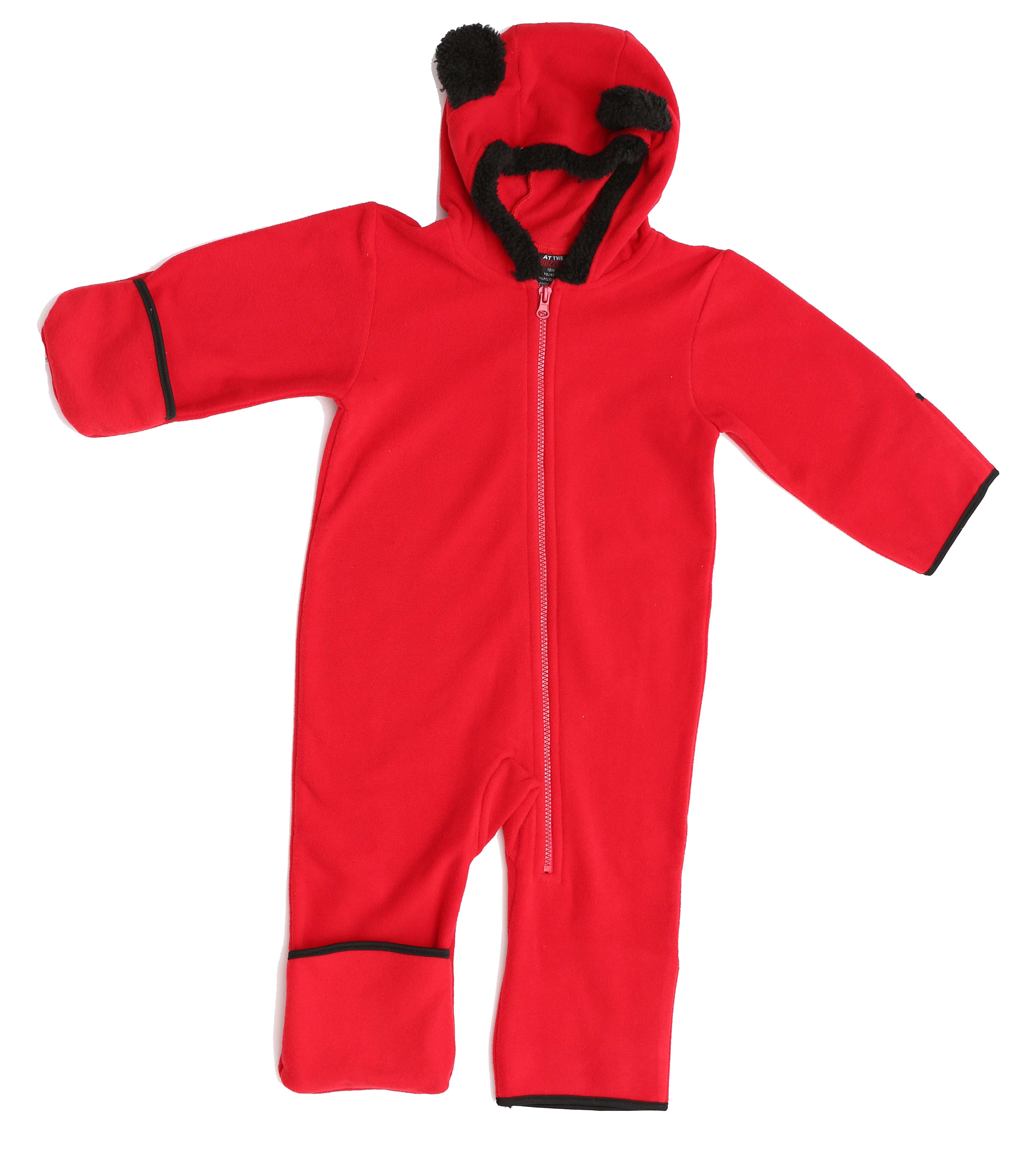 At the Buzzer 87002BLKHTR03M At The Buzzer Baby Boys Fleece Pram