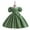 Green, variant on Shldybc Girls Princess Tulle Lace Flower Pageant Dress Puff Sleeve Bow Ruffles Birthday Party Wedding Gown Dress Long Dresses