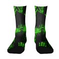 thumbnail image 3 of Men Women Halloween Printed Mid-Calf Socks Soft Breathable Stretch Comfort Fit Socks, 3 of 6