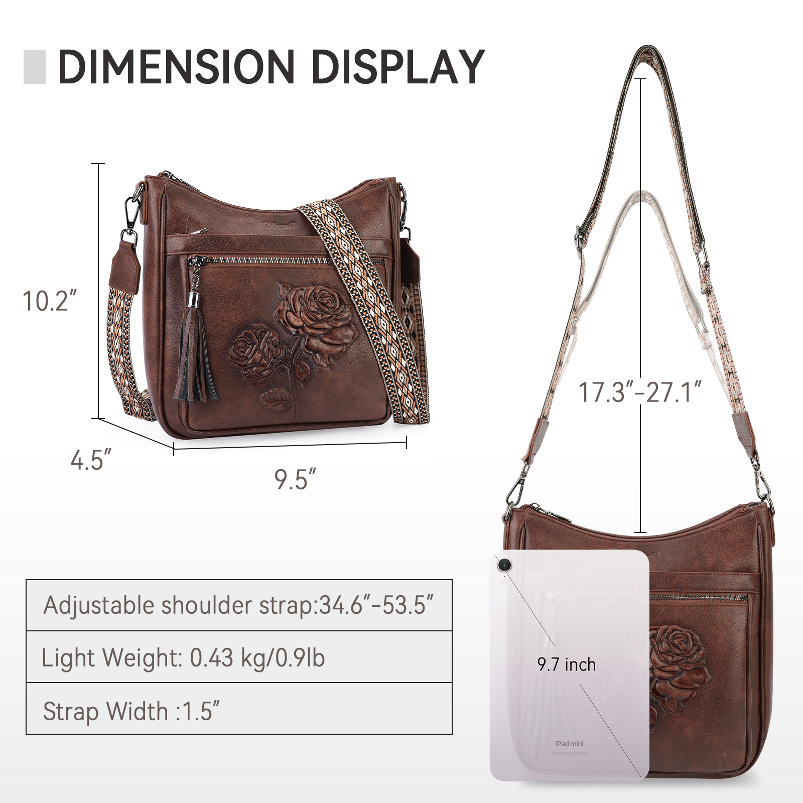 APHISON Crossbody Bags Casual Sling Backpack for Women, Shoulder Bag Travel Bag Cross Body Purses Bags with Adjustable Strap