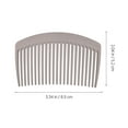 thumbnail image 4 of 4pcs Plastic Side Hair Combs Creative Side Combs Hairdressing Side Combs, 4 of 8
