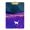 Gold, variant on Cat Walking on Purple Grassland Acrylic Clipboard Drawing Board with Hook Writing Pad File Storage A4 Size Silver 12.5" x 9"