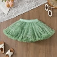 thumbnail image 5 of Byoo Little Girls' Star Print Tutu Dress Sleeveless Ruffled Tulle Graphic Party Dress Relaxed Fit Dressed for Kids, 5 of 7