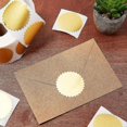 thumbnail image 2 of Round Gold Mailing Label Stickers Roll, Envelope Seal -2 In(golden)(500pcs), 2 of 5
