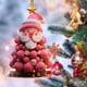 thumbnail image 4 of 48PCS Christmas Tree Bauble Hanging Home Party Ornament Decor 4CM, Bauble Hanging Ornament, Precise 4CM Christmas Decor, Home Party Decor, Festive Home Decor, Metal Frame Baubles, for Living, 4 of 8