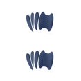 thumbnail image 2 of Speravity Película de manija de puerta de coche de 4 Uds., Protector de manija de coche profesional duradero, pegatinas antiarañazos ajustables Azul 2piezas, 2 of 6