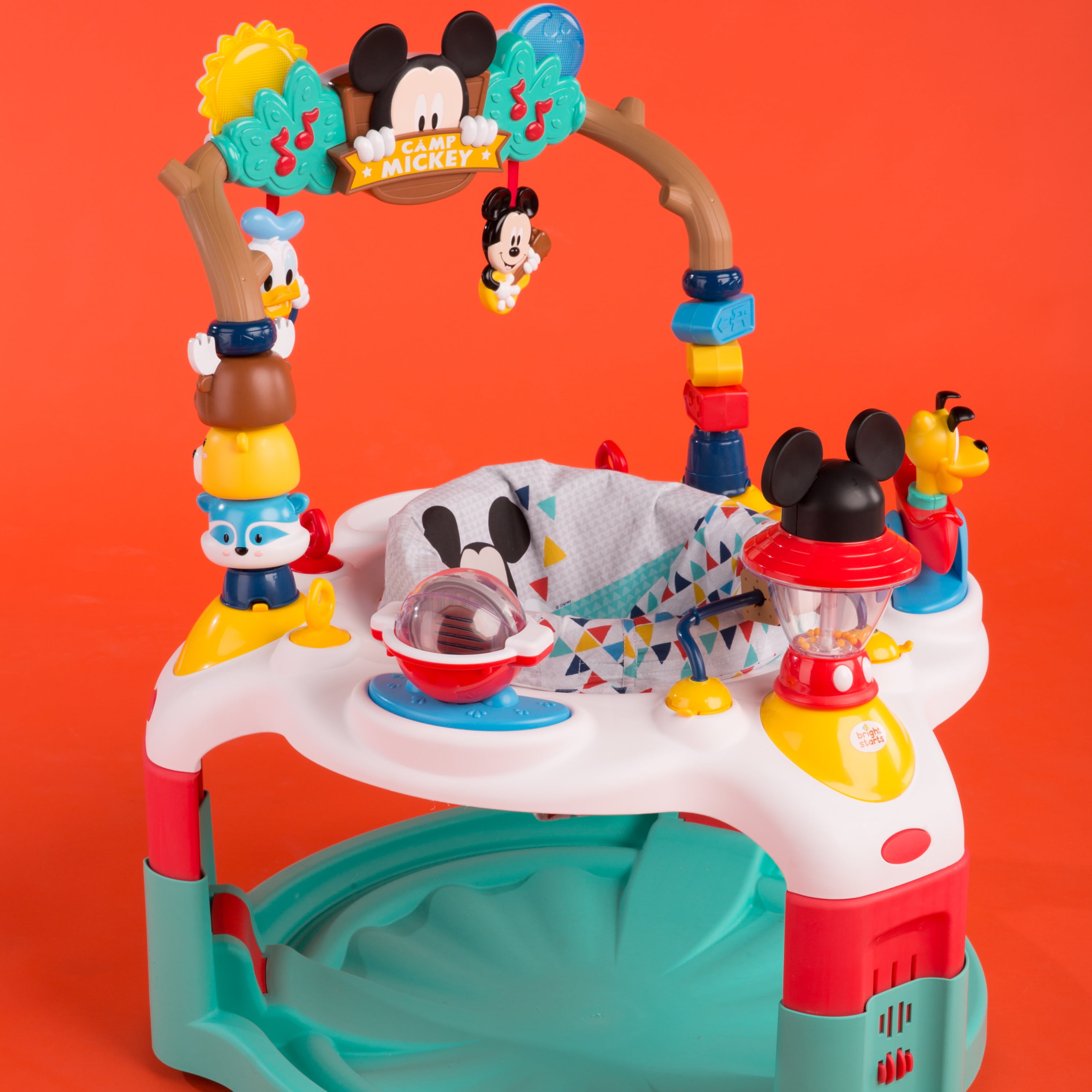 Disney Baby Mickey Mouse Camping With Friends Activity Saucer eBay