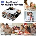 thumbnail image 6 of Best Mom Ever Custom Blanket, Birthday Gifts for Mom from Daughter Son with Pictures, Customized Photo Collage Mother Blankets Wife Birthday Gifts, Personalized Flannel Blanket with Photo as a Gift, 6 of 6