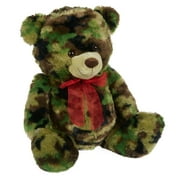 Way To Celebrate Valentine's Day Camo Teddy Plush
