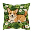 thumbnail image 2 of Short Lint Pillow Cover 18In 3D Embroidery Decor Case Design Organizer For Charming Printed Pattern Soft Comfortable Hold Couch Decor Multi Scene Use Bedroom Living Room Home Decor Pillowcases, 2 of 6