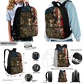 thumbnail image 2 of ZUXONGSY Vintage Moose American Flag Print School Backpack Set for Boys Girls 4 Pack Lightweight Bookbag Travel Daypack with Lunch Bag Pencil Case and Water Bottle Holder for Kids Teens, 2 of 6