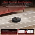 thumbnail image 6 of Robot Vacuum Cleaner and Mop Combo, Smart mapping, 12000 Pa Strong Suction, 90 Days Self-Emptying, for Pet Hair Carpet & Hard Floor, 6 of 9