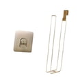 thumbnail image 4 of WeiLaiKeQi Toilet Paper Holder Convenient over The Tank for Bathroom Office Living Room Golden, 4 of 9