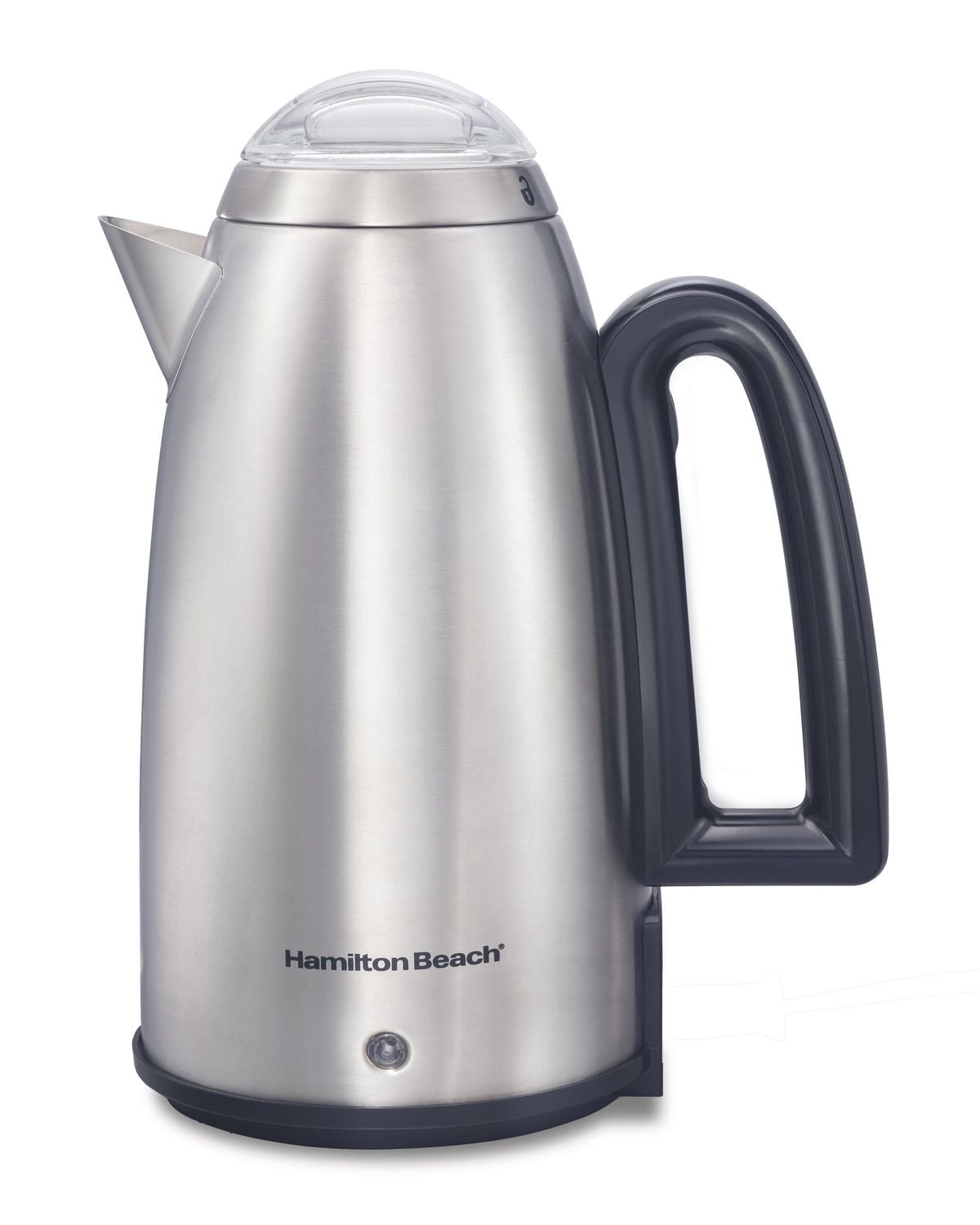 Percolateur 12 tasses en acier inoxydable de Hamilton Beach 40619CR