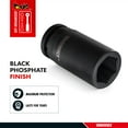 thumbnail image 4 of Teng Tools 22MM 3/4 Inch Drive 6 Point Metric Deep Chrome Molybdenum Impact Socket | Mechanic Tool | Hand Tool - 940622-C, 4 of 7
