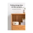 thumbnail image 5 of Ventilador de escritorio plegable retráctil pequeño ventilador mini portátil carga USB hogar bajo nivel de ruido colgar en la pared rosa, rosa, 5 of 5