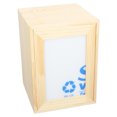 thumbnail image 1 of Wooden Pet Memorial Urns, Cat Dog Funeral Cremation Ashes Box with Photo Frame, 1 of 8