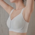 thumbnail image 3 of Paiwinds Women's Wireless Bras Sling Seamless with Removable Pads Full Coverage Lift & Support Everyday Bra Solid Color, 3 of 7