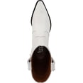 thumbnail image 4 of Franco Sarto Women's Bianca Mid Shaft Western Boot White Leather 9M, 4 of 5