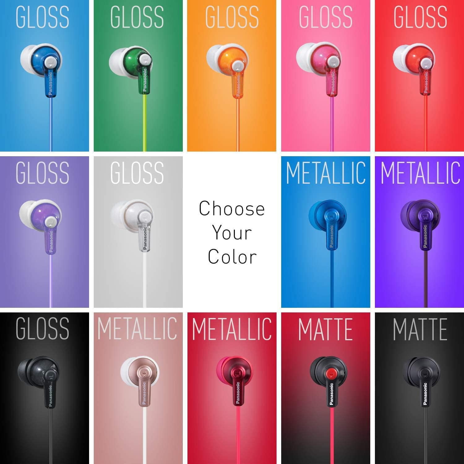 Panasonic ErgoFit In-Ear Earbud Headphones, Purpule - Walmart.ca