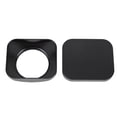thumbnail image 2 of Camera Lens Hood Aluminium Alloy Accurate CNC Fine Processing Lens Hood Shade Protector with Cap, 2 of 7