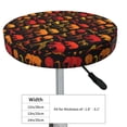 thumbnail image 4 of Fotbe Animal Stool Covers Round,Waterproof Round Bar Stool Covers Bar Chair Covers Washable Stool Cushion Slipcover for 12-14 Inch Chair-12 inch, 4 of 7