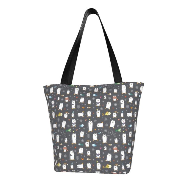 Easygdp Lovely Penguin Bolso de Hombro para Mujer, Bolso Bandolera y Cartera de Mano Elegante para Uso Diario