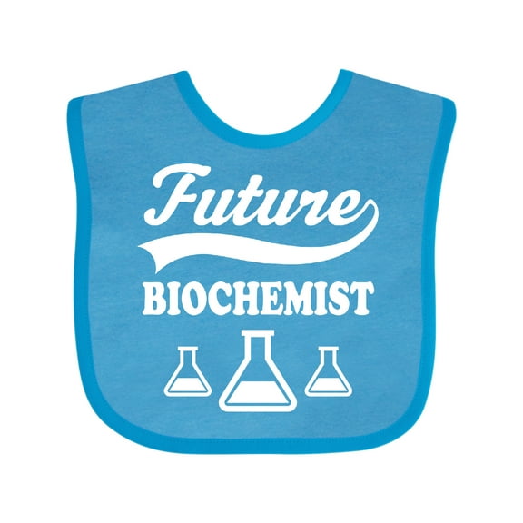 Inktastic Future Biochemist Scientist Chemist Boys or Girls Baby Bib