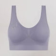 thumbnail image 4 of Fsgntruao Sports Bras for Women Plus Size No Underwire Push Up Bra Seamless Wireless Bralettes Ladies Traceless Comfortable No Steel Ring Breathable Gathering Underwear Everyday Bras, 4 of 4
