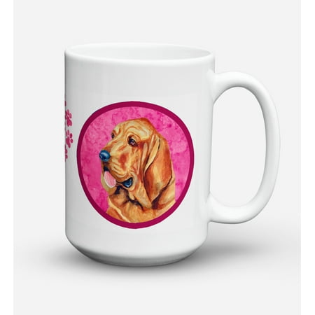 Bloodhound Dishwasher Safe Microwavable Ceramic Coffee Mug 15 ounce