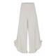 thumbnail image 3 of WILLBEST Pantalones Casuales Bohemios Holgados para Mujer, con Pierna Ancha, Cintura Fruncida, Dobladillo con Volantes, Palazzo con Bolsillos para Playa de Verano. Mediana, 3 of 7