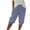 Purple, variant on Womens Long Shorts with Pockets Cotton Linen Lounge Shorts Beach Vacation Knee Length Drawstring Casual Short (XL, Purple)