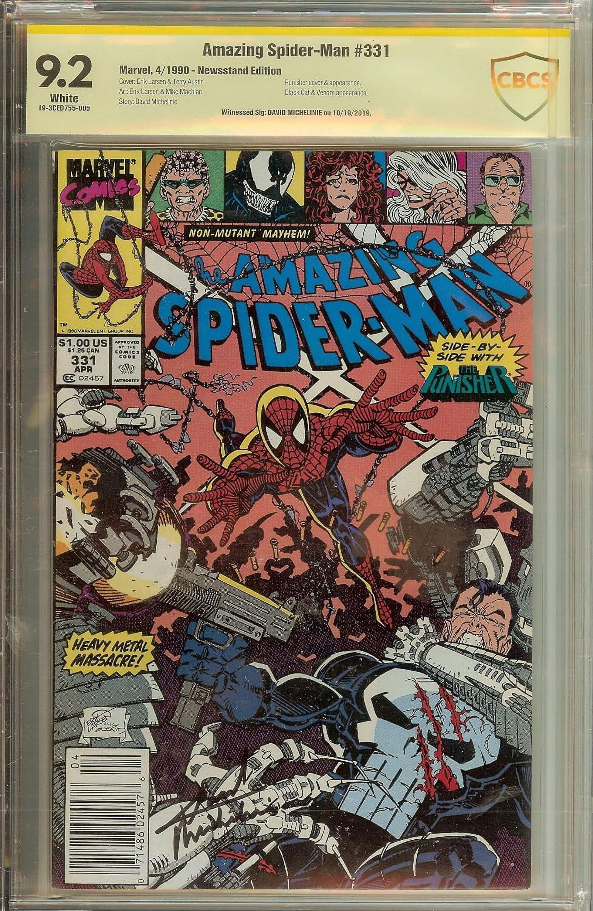 Amazing Spider-Man #331 CBCS (not CGC) 9.2 David Michelinie