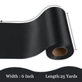 thumbnail image 2 of THEGLY Black Satin Ribbon 6 Inch x 25 Yards Wide Ribbon for Cutting Ceremony, Craft Sewing, Gift Wrapping, Weddings, Party Decor, Wreaths & Floral Arrangements, 2 of 8