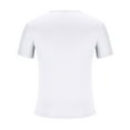 thumbnail image 5 of snilers Mens T-Shirts Cooling Ice Silk Running Shirt Short Sleeve Breathable Summer Tops Crew Neck Loose Fitted Basic Tee, 5 of 6