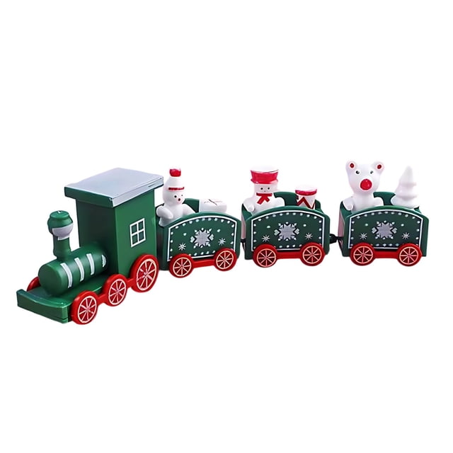 Decoraciones Del Árbol de Navidad 1 X Ornamento Del Tren de Navidad Decoraciones de Feliz Navidad Ornamentos Del Árbol de Navidad Del Hogar Decoraciones para un Año de Uso Ornamentos Del Árbol de Navi