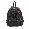 thumbnail image 2 of Mochila de viaje de piel sintética para mujer Bolso pequeño de Ehuebsd hombro multifuncional, 2 of 7