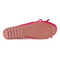 thumbnail image 3 of Minnetonka Women's Kilty Suede Hardsole Moccasin, Red, 8.5 M US, 3 of 7