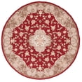 thumbnail image 2 of Safavieh Easy Care Mirjana Oriental Area Rug, Rust/Sage, 8' x 8' Round, 2 of 11
