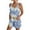 White, variant on Utoimkio Women's Casual Summer Sleeveless Rompers Loose Fit Adjustable Strap Short Jumpsuits Overalls Summer Outfits with Pockets