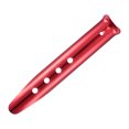 thumbnail image 1 of Carpa Estaca con Agujero Aluminio Liviano 23cm/9.1 Pulgada para Exterior Senderismo Campamento en Arena Nieve, Rojo, 1 of 3