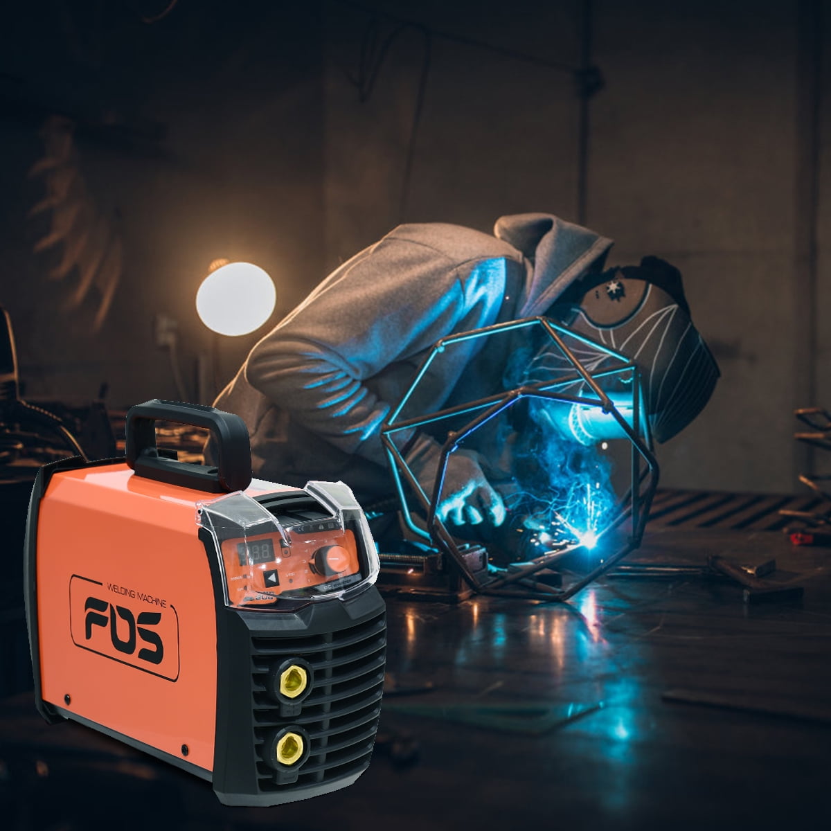 Goplus MMA TIG ARC IGBT Welding Machine 200 AMP 110/220V Welder DC Inverter LED Display