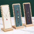 thumbnail image 3 of 1pc Simple Jewelry Display Rack, 12-bit Necklace Holder, Long Chain Organizer Rack,, 3 of 5