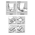 thumbnail image 3 of Simpson 29043BL 55 In. Sport Belt Combo, Latch & Link Pull Down, 3 of 6