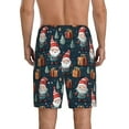 thumbnail image 6 of KLL Cute Santa Claus Gift for Men's 1-Pack Shorts,Sleep Pajama Shorts for Men Soft Pj Shorts Men's Pajama Bottoms Sleepwear -XX-Large, 6 of 7
